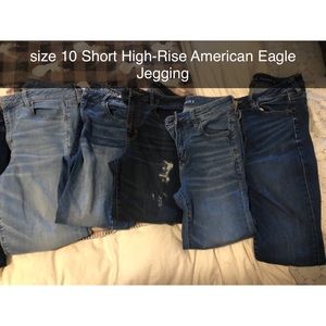 American Eagle High Rise Jegging SHORT